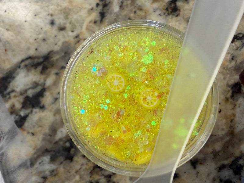 Lemon head Hair Glitter