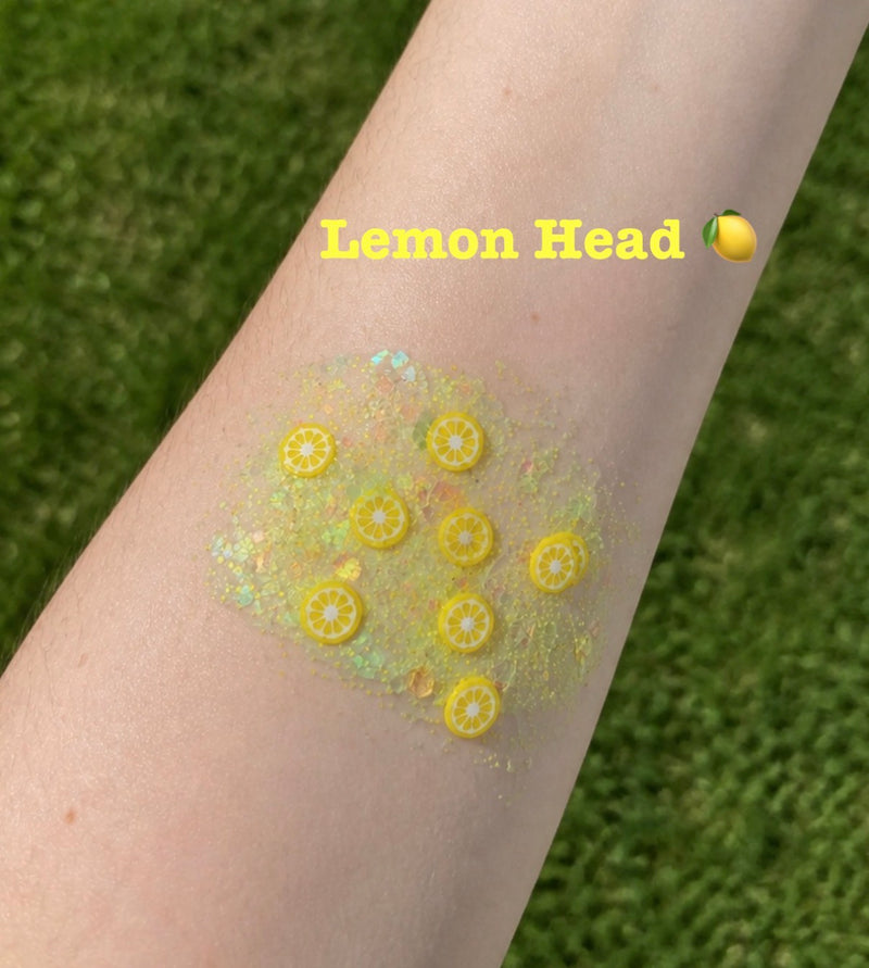 Lemon head Hair Glitter