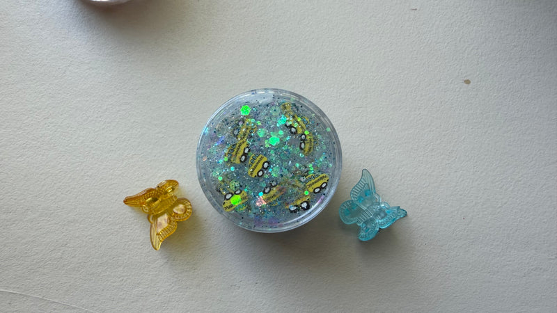 Magic school bus hair glitter gel