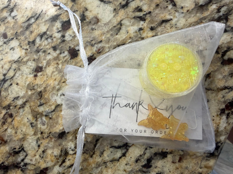 Lemon head Hair Glitter